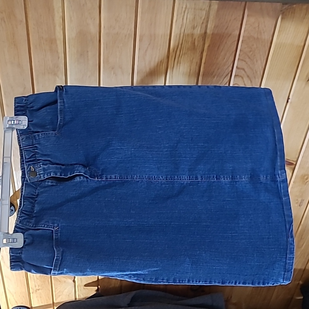 Blue Denim Skirt